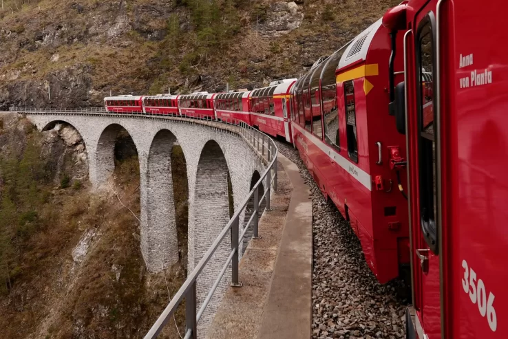 Tour Bernina Express desde Milan